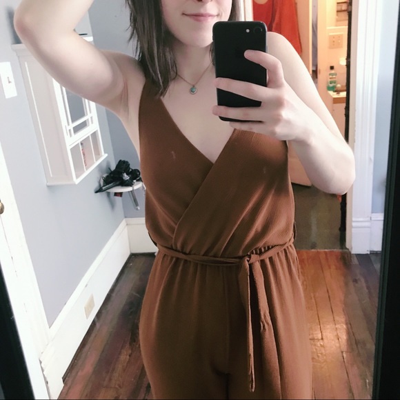 Tan Jumpsuit - Picture 2 of 3